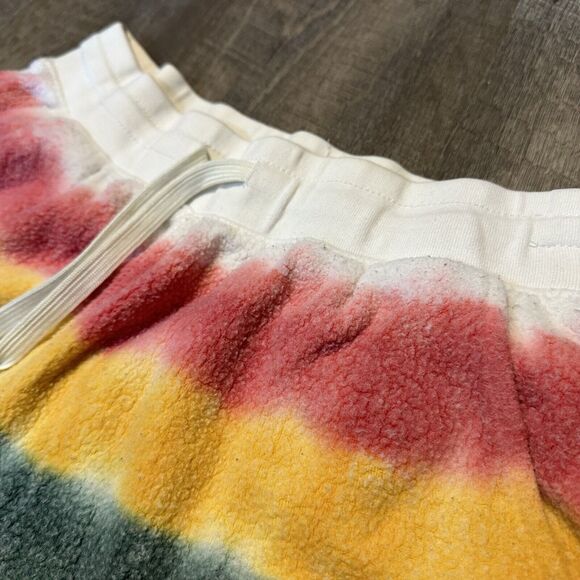 Feat Blanket Bend tie dye rainbow‎ shorts Sz M Medium Tahoe - Picture 3 of 6